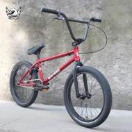 SHOWKE67 cm CRMO Chrome Molybdenum Steel BMX Free Men Women Dolphin Street Climbing Small Wheel Bicy