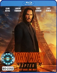 Bluray หนังใหม่ เสียงไทยมาสเตอร์ หนังบลูเรย์ John Wick Chapter 4 จอห์น วิค แรงกว่านรก 4