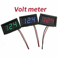 4.5V-30V Car Motor Lorry Voltmeter Volt Voltage LED Digital Display Meter Panel Voltan Kereta Lori