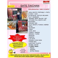PAKET USAHA MAKANAN FRANCHISE SATE TAICHAN CHICKEN SATAY ENAK