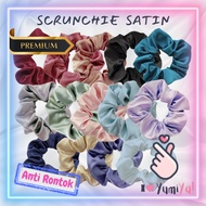 YumiYa PREMIUM Glow Satin Scrunchie Hair Tie Anti-Hair Loss