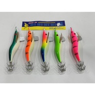 Bocean Laser Luminous Squid Jig Body Size 2.0 / 2.5 / 3.0 Fishing Squid Lure / Candat Sotong / Umpan