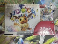 美版 PTCG - Prismatic Evolution ETB Booster Bundle