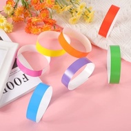 300pcs Ticket Bracelets Waterproof Event Bracelets PVC Event Tickets Wahana Entry Event Bracelets