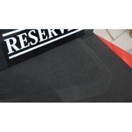 Acrylic reserved/acrylic table nameplate 7x25 cm