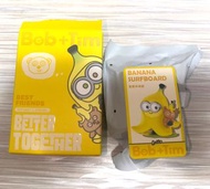 Pop mart 泡泡瑪特 Minions Bob+ Tim小黃人形影不離系列 香蕉衝浪板款