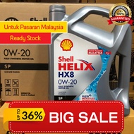 Shell Helix HX8 0W-20 Fully Synthetic Engine Oil (4L)