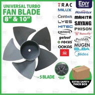 UNIVERSAL ( GALE FAN BLADE 8 / 10 '' ) Homelux HSF-108PW MILUX MGF-10 Dawa DWCF8 FOCUS Phison turbo 
