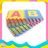250TOYS แผ่นรองคลานเด็ก แผ่นรองคลานจิ๊กซอร์ ABC A-Z ขนาด 30x30 ซม หนา 0.8ซม 26 แผ่น/แพ็ค โฟมกันกระแท