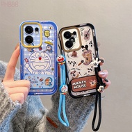 Case OPPO RENO 15PRO 5G Cute 3D Comic Cartoon Plush toys TPU Soft Silicone Women's bracelet holder P