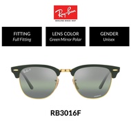 Ray-Ban Clubmaster True Unisex Full Fitting Sunglasses (55mm) RB3016F 1368G4