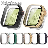 Screen Protector Case with Tempered Glass Smartwatch Frame Case Screen Protector Shell for Huawei Wa