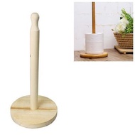 Tempat Letak Tisu Gulung/Tisu Dapur / Wooden Vertical Roll Paper Tissue Stand Holder