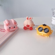 Samsung Galaxy Buds Pro &amp; Buds2 Pro Case Buds Live &amp; Buds FE Locomotive Cute Pig Wireless Headset Shockproof Cover