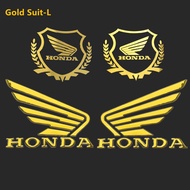 Motorcycle Honda Sticker Applique Scooter Modified Applique Applique Adhesive 3D Epoxy Aluminum Mate