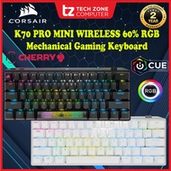 CORSAIR K70 PRO MINI WIRELESS 60% Mechanical CHERRY MX Red Switch Keyboard with RGB Backlighting