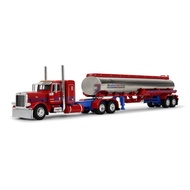 DCP 1: 64 Big Rigs Series Peterbilt Peterbilt 389 Fuel Tank Trailer Alloy Car Model