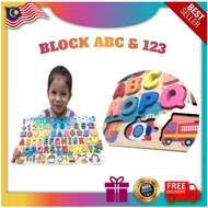 READYSTOCK ABC & 123 BLOCK