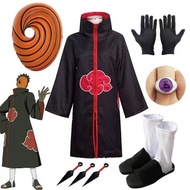 Anime Obito Cosplay Costume for Boys Obito Mask Carnival Halloween Costume Children Adult Suitable H