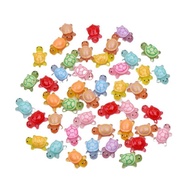 Jumbo 17cm Glow In The Dark Turtle Storage Box - Opens To Colorful Toys, Reveal Turtle 100 P4v0