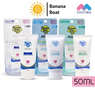 🔥แท้🔥 ครีมกันแดด ผิวหน้า บานาน่า โบ๊ท Banana Boat Simply Protect Aqua UV Protection Sunscreen SPF50+