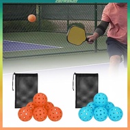 [Chiwanji1] 6x 40 Holes Pickleball Balls Pickleball Accessories Official Size Ball