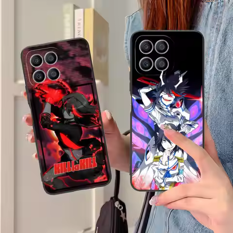La Kill Ryuko Matoi Phone Case for Honor 90 80 70 60 50 30 20 10 9 8 7 Pro S SE Lite 5G Black Smartp