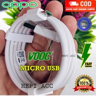 KABEL DATA OPPO ORIGINAL ASLI VOOC MICRO USB FAST CHARGING PREMIUM KUALITAS BAGUS AWET ORI BAWAAN CO