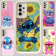 M-27 Stitch White Casing for Samsung A25 A55 A24 A36 A54 A15 S25 Ultra A14 A16 A04s A56 A05S A34 A35