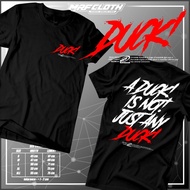T-SHIRT - DUCK IS NOT JUST ANY DUCK MOTORCYCLE T-SHIRT/ 4-STROKE T-SHIRT/