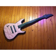 DIY 3D Papercraft A4 Paper Model Decor Kit: Guitar