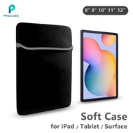 พร้อมส่ง!! Soft Case  เคสไอแพด ซองแท็บเล็ต กระเป๋าiPad  เคสMacbook Air Pro เคสSurface Go Pro 10 11 12 นิ้ว กระเป๋าโน๊ตบุ๊ค Tablet  Sleeve Case iPad Bag