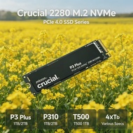 crucial | M.2 2280 PCIe 4.0 NVMe SSDs 1TB/2TB Capacity Crucial P3 Plus P310 & T500 OEM internal stor