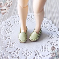 Green shoes for Blythe dolls, Handmade shoes for Blythe, Doll footwear