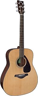 Yamaha 6 String Acoustic Guitar, Right, Natural, Dreadnought (FG800J NT)