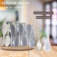 BK888 DUCK TABLESPOONS PLASTIC DUCK TABLESPOONS CLEAR DUCK SPOON/S PLASTIC DUCK SPOON/S