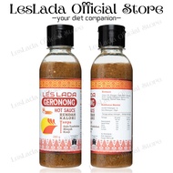 LesLada geronong hot sauce diet rendah kalori sos eat clean dsss lazy keto atkins low calories tanpa