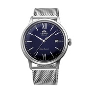 [Powermatic] Orient RA-AC0019L10B RA-AC0019L Classic Bambino Blue Dial Mesh Bracelet Automatic Gents Dress Watch