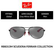 Ray-Ban  FERRARI  RB8313M F0096G  Men Global Fitting   Sunglasses  Size 61mm