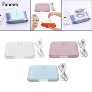 [Fonowx] Compact Baby Wipe Warmer Napkin Heating Box Baby Wipes Heater Baby Wet Wipes Dispenser Baby