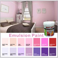 1 Liter / 1L ( EMULSION PAINT Heavy Duty ) Interior Acrylic Emulsion Paint Wall Ceiling Cat Dinding Dalam /C