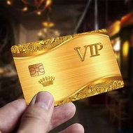 Hot Sale New Style Gold VIP Network Currency Decoration Creative Credit Card Sticker Self-adhesive C