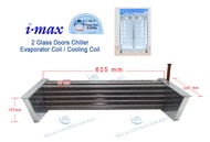 imax-Hiten-Fresh &amp; Cool-Cooling Coil-Evarporator Coil-Blower-Refrigerator Chiller Freezer -Peti Sejuk Spare Parts 2 Doors Chiller