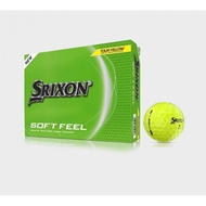 Srixon Soft Feel Yellow Soft Feel Yellow 2 Piece Golf Ball 12 Ball 1 Dozen