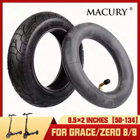 Original ZERO 8.5x2 Inch Pneumatic Tire & Inner Tube for Electric Scooter GRACE & ZERO 8 9 T8 T9 8.5