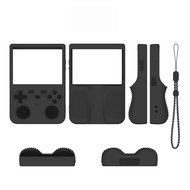 For R36 Ultra X game console silicone case drop protection simple solid color case