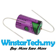 Tadiran 1/2AA LS14250 TL-5902 3.6v TLL-5902/P with Axial Leads 1.1ah PLC CNC Lithium Battery LS 1425