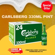 Carlsberg Danish Pilsner Pint Beer 24 X 330ml