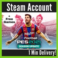 eFootball Pes 2021 Season update Steam Account PC Original Game