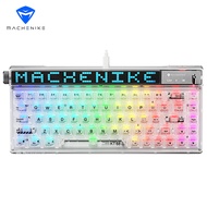 Machenike KT68 Pro Smart Screen transparent mechanical keyboard 65% Form Factor Gateron North Pole 2